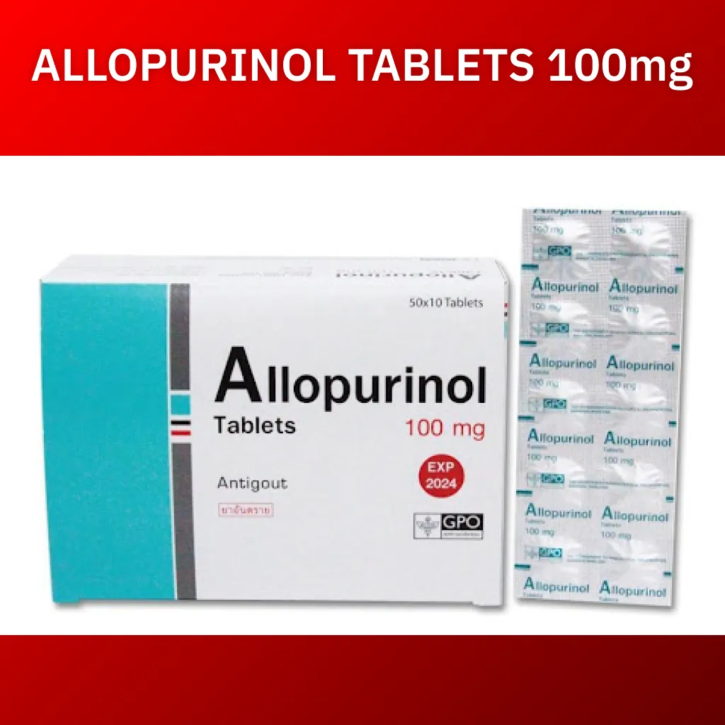 ALLOPURINOL TABLETS 100mg (TOWA) 100tab.