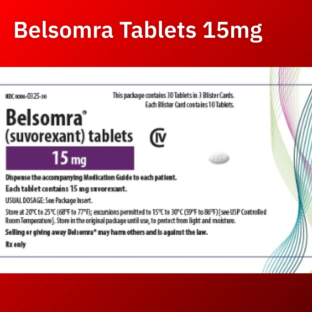 Belsomra Tablets 15mg 100tab.