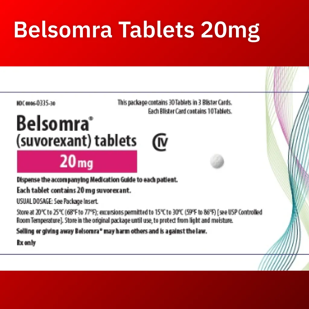 Belsomra Tablets 20mg 100tab.