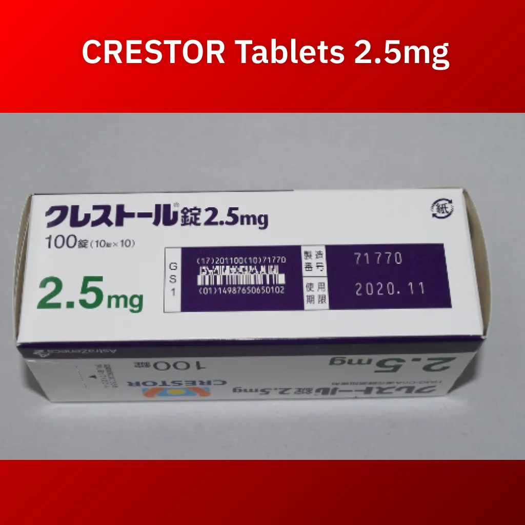 CRESTOR Tablets 2.5mg 100tab.