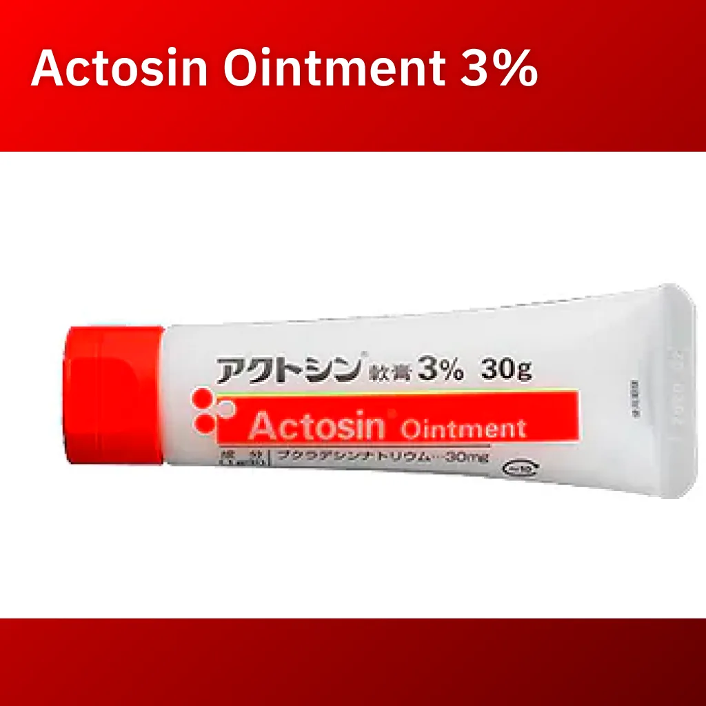 Actosin Ointment 3% 30g 10tube.